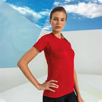 Customisable, personalise Women's TriDri® Panelled Tech Tee - Stitch & Print NI