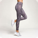 Customisable, personalise Women's TriDri® Performance Crossline Leggings Full-Length - Stitch & Print NI