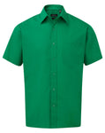 Customisable, personalise Premier Short Sleeve Poplin Shirt - Stitch & Print NI