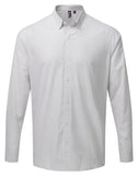 Customisable, personalise Premier - Maxton Check long Sleeve Shirt - Stitch & Print NI