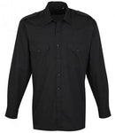 Customisable, personalise Premier Long Sleeve Pilot Shirt - Stitch & Print NI