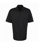 Customisable, personalise Premier Short Sleeve Pilot Shirt - Stitch & Print NI
