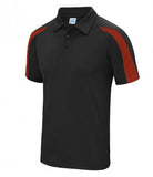 Customisable, personalise Contrast Cool Polo - Stitch & Print NI