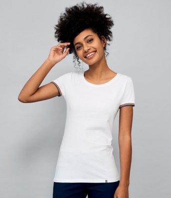 Customisable, personalise SOL'S Ladies Rainbow T-Shirt - Stitch & Print NI