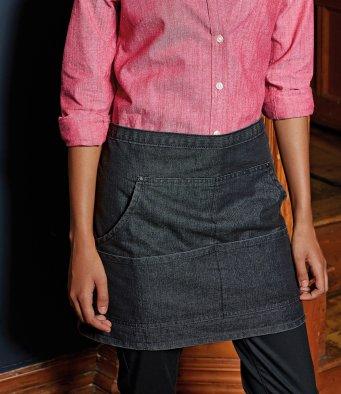 Customisable, personalise Jeans Stitch Denim Waist Apron - Stitch & Print NI