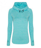 Customisable, personalise AWD Girlie Cool Cowl Neck Top - Stitch & Print NI