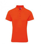 Customisable, personalise Premier Ladies Coolchecker® Plus Piqu© Polo Shirt - Stitch & Print NI