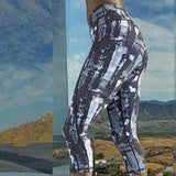 Customisable, personalise Women's TriDri® Performance Sunset Leggings ¾ Length - Stitch & Print NI