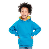 Customisable, personalise Cottonridge Premium Kids Contrast Hoodie - Stitch & Print NI