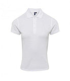 Customisable, personalise Premier Ladies Coolchecker® Plus Piqu© Polo Shirt - Stitch & Print NI
